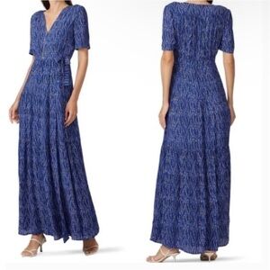 BA&SH Maxi Wrap Dress XS